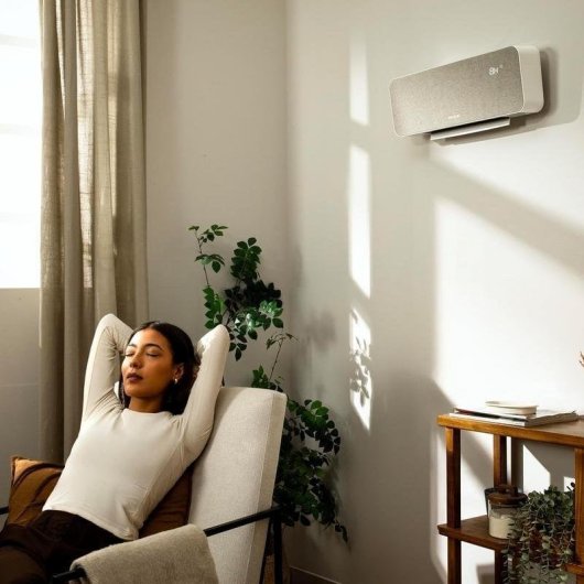 Radiador Elétrico Cecotec ReadyWarm 3000 Textile 2000W com Comando Oscilante Temporizador