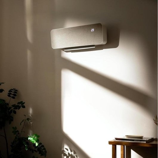 Radiador Elétrico Cecotec ReadyWarm 3000 Textile 2000W com Comando Oscilante Temporizador