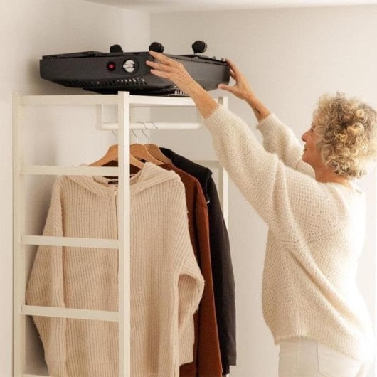 Estufa a Gás Cerâmica Cecotec Ready Warm 4200 Slim Fold 4.200W Plegável Segurança Tripla