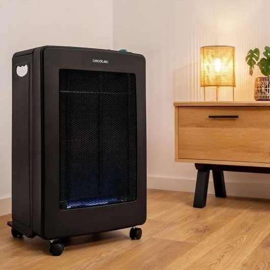 Stufa a Gas a Fiamma Blu Cecotec ReadyWarm 4500 Foldable 4200W pieghevole sicurezza tripla