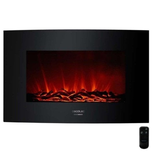Chimenea Eléctrica Cecotec Ready Warm 3510 2000W 35" con mando y temporizador