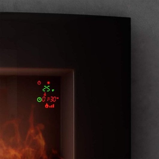 Elektrischer Kamin Cecotec Ready Warm 3510 Curved Flames 2000W 35" Fernbedienung Timer