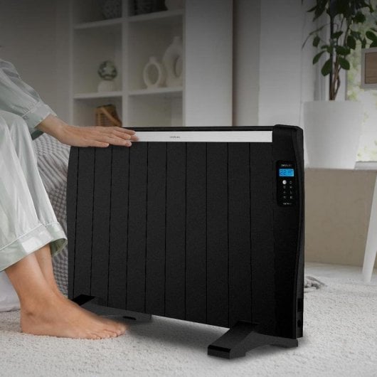 Radiateur électrique Cecotec ReadyWarm 2100 1500W 10 éléments contrôle LCD et télécommande