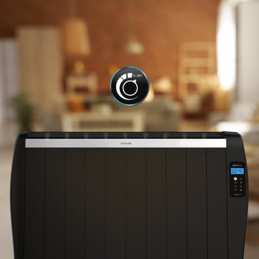 Radiateur électrique Cecotec ReadyWarm 2100 1500W 10 éléments contrôle LCD et télécommande