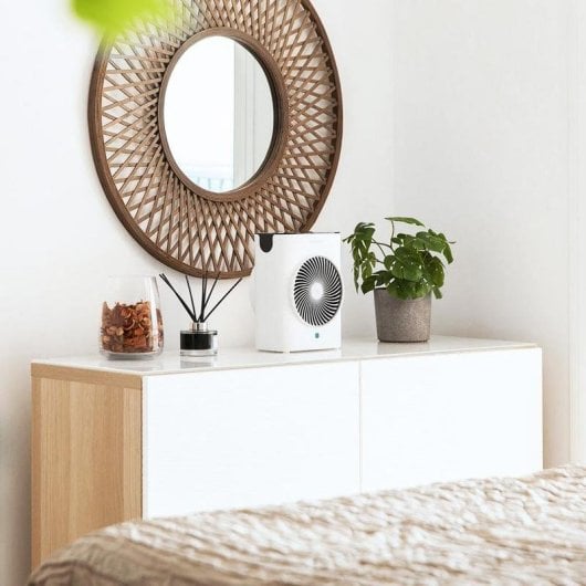 Cecotec ReadyWarm 2077 Max Force Smart White Termoventilador 2000 W, Pantalla LED, Mando a Distancia