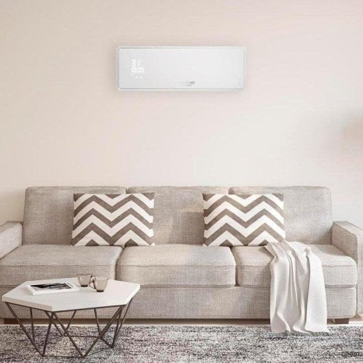 Cecotec Ready Warm 5310 PowerBox Ceramic Calefactor cerámico de pared 2000W con mando y oscilación