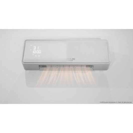 Cecotec Ready Warm 5310 PowerBox Ceramic Calefactor cerámico de pared 2000W con mando y oscilación