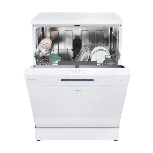Candy RapidÓ CF 4E7L0W Lavavajillas 14 Servicios Clase E Wi-Fi/Bluetooth MaxiTub Inverter