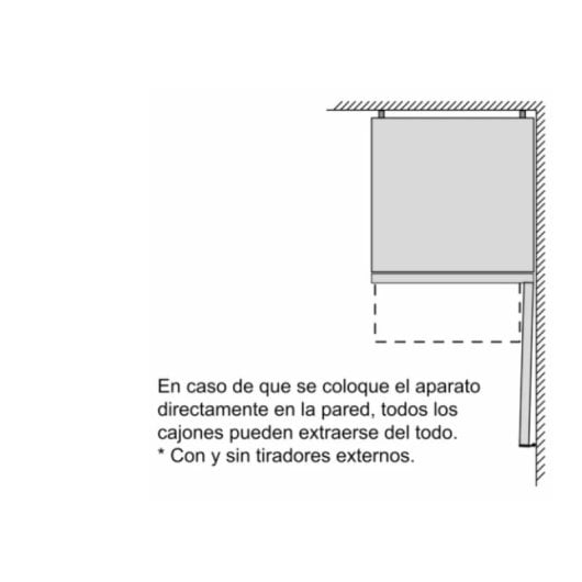 Bosch KGN39XIDR Frigorífico Combi No Frost 203cm 368L D Inox Zona fresca SuperCool