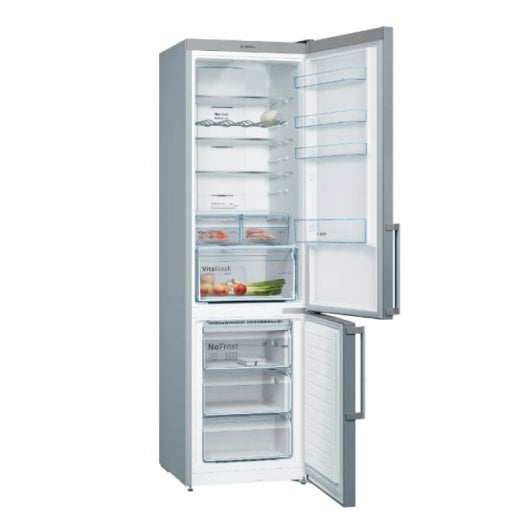 Bosch KGN39XIDR Frigorífico Combi No Frost 203cm 368L D Inox Zona fresca SuperCool