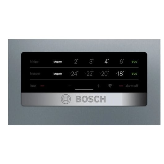 Bosch KGN39XIDR Frigorífico Combi No Frost 203cm 368L D Inox Zona fresca SuperCool