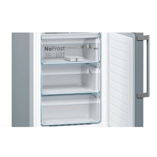 Bosch KGN39XIDR Frigorífico Combi No Frost 203cm 368L D Inox Zona fresca SuperCool