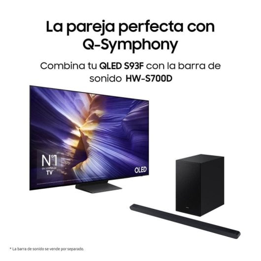 TV Samsung OLED S93F 48" 4K Vision AI Smart TV 3840x2160 144Hz HDR10+ Adaptive