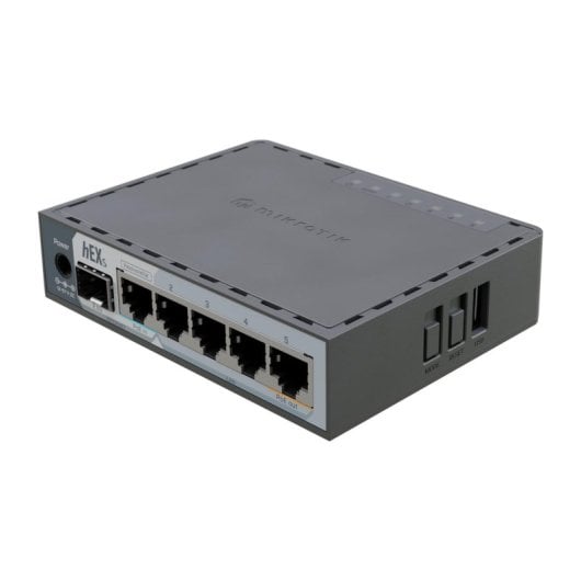 Router Mikrotik E60IUGS Ethernet Gigabit 2,5Gbps PoE USB 3.2 Schwarz