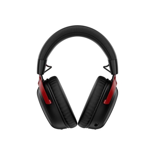 Auriculares HyperX Cloud III S Wireless 2.4GHz/Bluetooth con micrófono y audio espacial Negro/Rojo