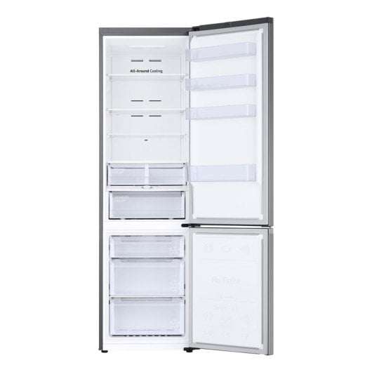 Frigorífico Samsung Combinado Bottom Freezer 203cm 390L C Inox Digital Inverter WiFi No Frost