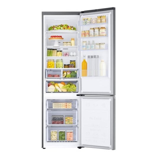 Frigorífico Samsung Combinado Bottom Freezer 203cm 390L C Inox Digital Inverter WiFi No Frost