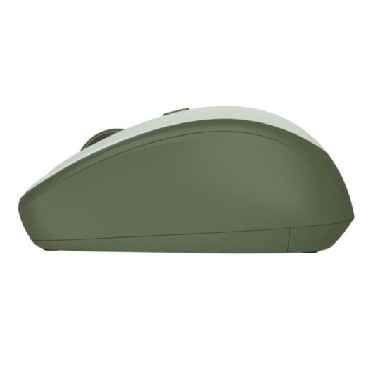 Ratón Trust inalámbrico 1600 DPI compacto ecológico Silent ajustable Verde