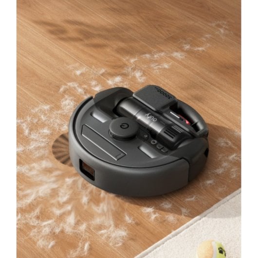 Robot Aspirador eufy E20 3 em 1 com esvaziamento automático e 30000 Pa, filtragem 5 etapas, Pro-Detangle Comb