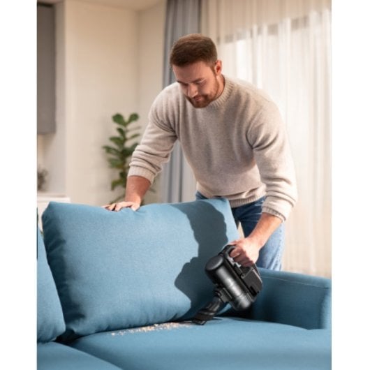 Robot Aspirador eufy E20 3 em 1 com esvaziamento automático e 30000 Pa, filtragem 5 etapas, Pro-Detangle Comb