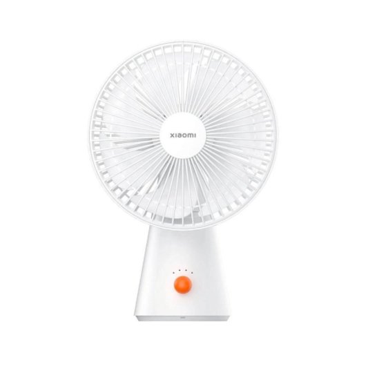 Ventilador Portátil Xiaomi Mini Fan Blanco 4000mAh 7 aspas Oscilación 90° Silencioso