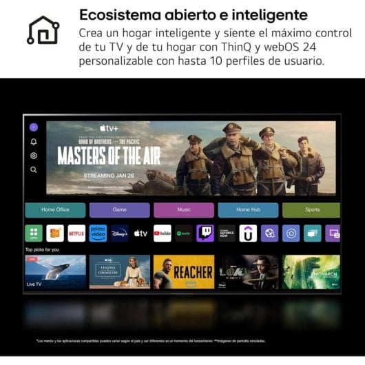 LG QNED 65QNED80T6A 65" QNED Edge-LED 4K UltraHD WebOS HDR10