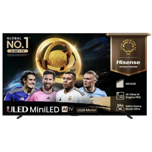 TV Hisense Mini LED 100U7QTUK 100" 4K Smart TV