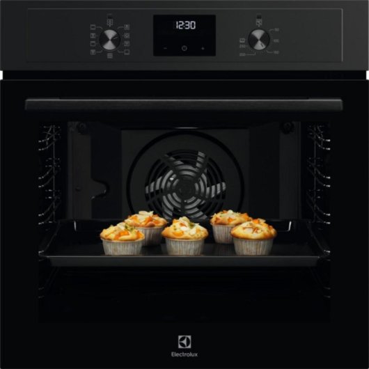 Horno eléctrico Electrolux EOD3H50TH 72L Negro con convección, vapor y autolimpieza