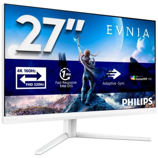 Monitor Philips Evnia 27" 3840x2160 160Hz Dual Mode Precision Center