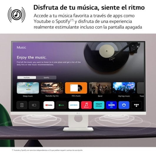 Monitor LG 32SR73U-W 31.5" 4K Ultra HD 60Hz VA LCD Branco com HDR10 e USB-C 65W