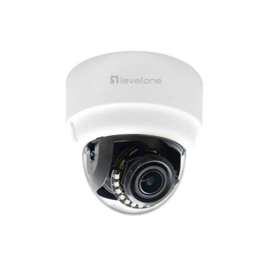 Cámara IP LevelOne FCS-3303 3MP óptica 4.3x PoE visión nocturna IR WDR Interior/Exterior