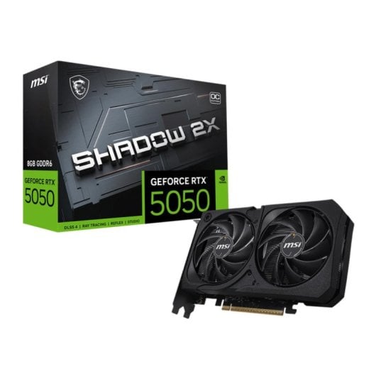 Carte Graphique MSI GeForce RTX 5050 8GB GDDR6 PCIe 5.0 7680 x 4320 Pixels