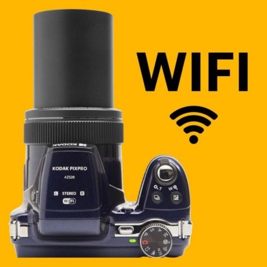 Câmara Digital Compacta Kodak Pixpro Astro Zoom AZ528 16MP 52x Zoom Óptico Sensor CMOS WiFi