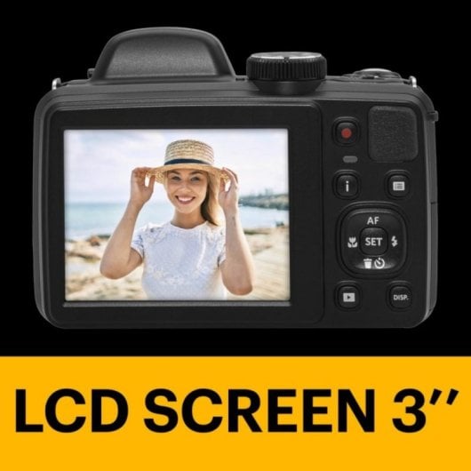 Fotocamera Digitale Kodak Pixpro AZ425 20 MP 42x Zoom Ottico Sensore CCD Full HD 1080p Stabilizzatore Schermo LCD 3"