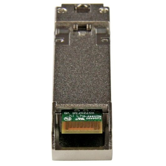 SFP+ LWL Transceiver 10GbE Multimode LC 300m 850nm Hot-Swap Aluminium Silber