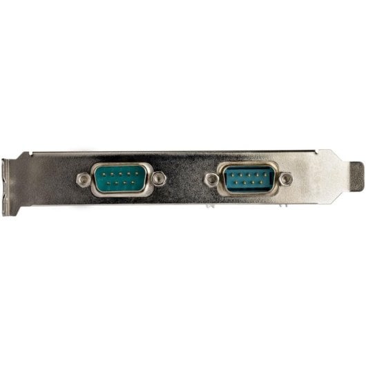 PCIe 2 Port Seriell RS232 Adapter 921,6Kbps Green Asix AX99100 16950 UART