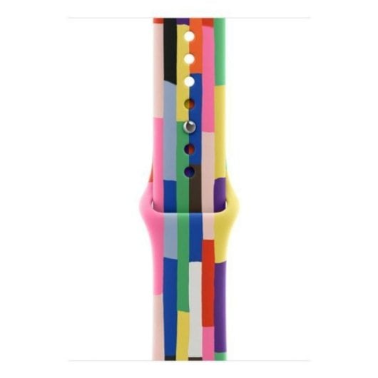 Apple Watch 46 Édition Pride Sport Band - Taille M/L, Multicolore, Fluoroélastomère