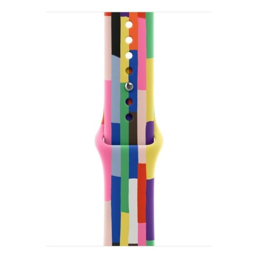 Apple Watch 46 Édition Pride Sport Band - Taille M/L, Multicolore, Fluoroélastomère