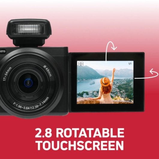 Cámara Compacte Agfaphoto Realishot C110 16 MP Ultra Grand Angle CMOS Stabilisation