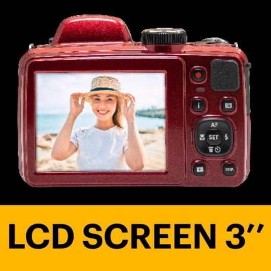Fotocamera Bridge Kodak Pixpro AZ425 20 MP 42x Zoom Ottico 24 mm Full HD Stabilizzatore Immagine
