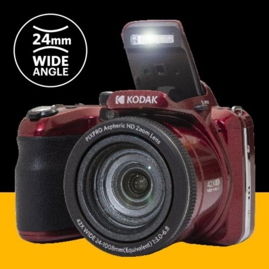 Fotocamera Bridge Kodak Pixpro AZ425 20 MP 42x Zoom Ottico 24 mm Full HD Stabilizzatore Immagine