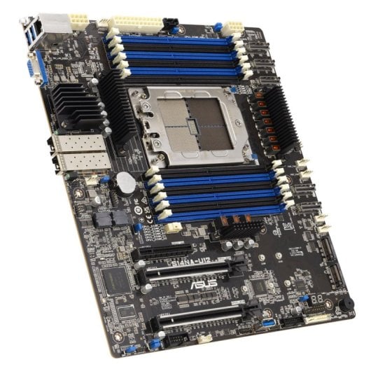 Scheda Madre ASUS AMD SP6 Server S14NA-U12 DDR5 1,15TB PCIe 5.0 25GbE Nero