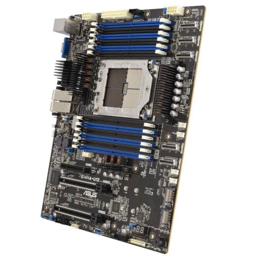 Scheda Madre ASUS AMD SP6 Server S14NA-U12 DDR5 1,15TB PCIe 5.0 25GbE Nero