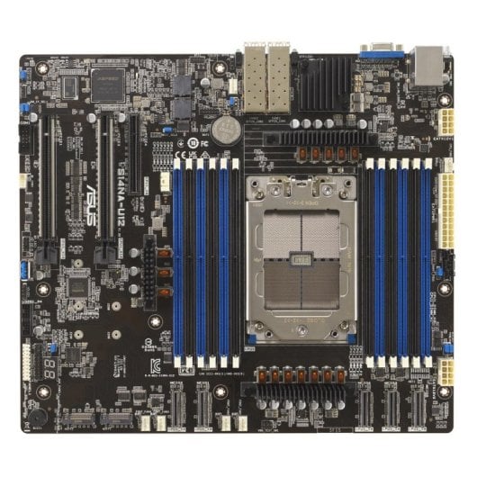 Scheda Madre ASUS AMD SP6 Server S14NA-U12 DDR5 1,15TB PCIe 5.0 25GbE Nero