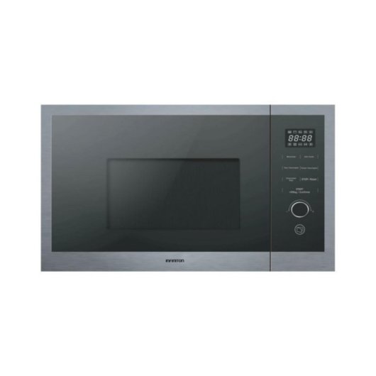Microondas Infiniton IMW-DD2S 25L 800W Grill 1000W 8 programas Acero Inoxidable Deluxe