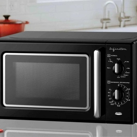 Microondas Infiniton MW-RT20B/MW-RC21 20L 700W Grill Vintage 9 Modos Descongelación