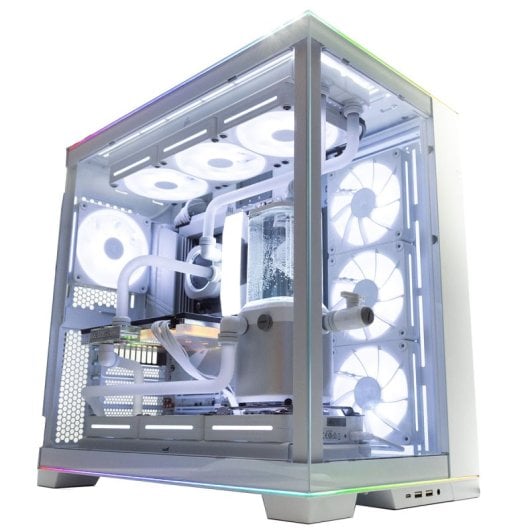 PcCom Custom V2 Ryzen 9 9950X3D / 128 GB / 4 TB SSD / RTX 5090 + Windows 11 Pro – Weiß