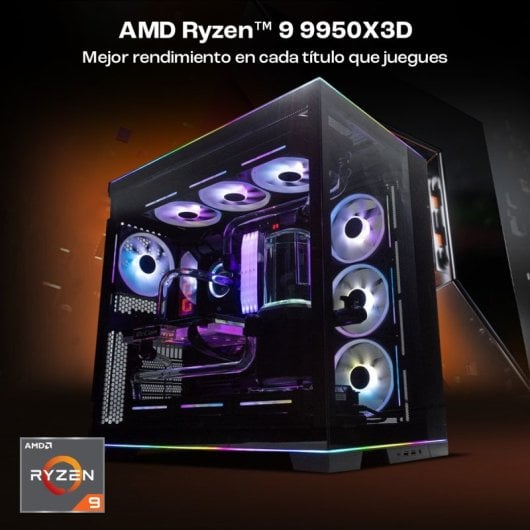 PcCom Custom V2 Ryzen 9 9950X3D / 128GB / 4TB SSD / RTX 5090 + Windows 11 Pro