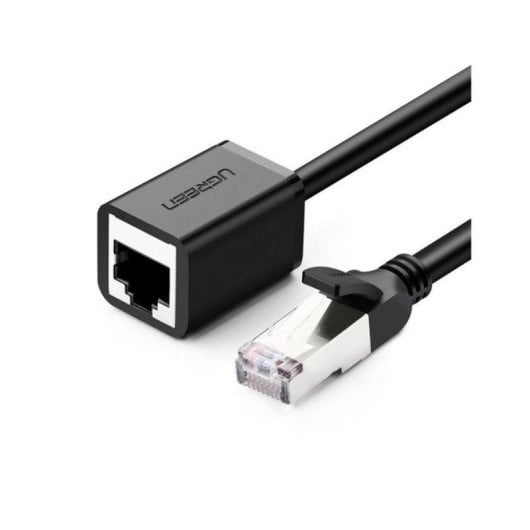 Ugreen Ethernet Verlängerungskabel RJ45 Cat.6 FTP 1000Mbps 5M Schwarz