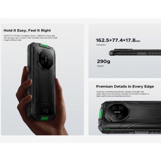 Doogee Fire 3 Pro 4G 4GB 128GB 5.5" Verde